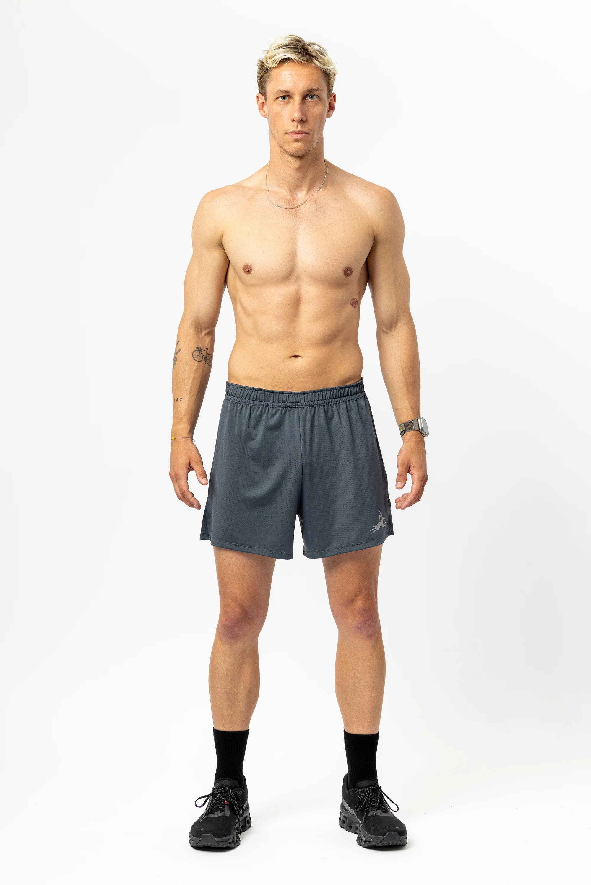 5INCH SHORTS GREY - Image 3