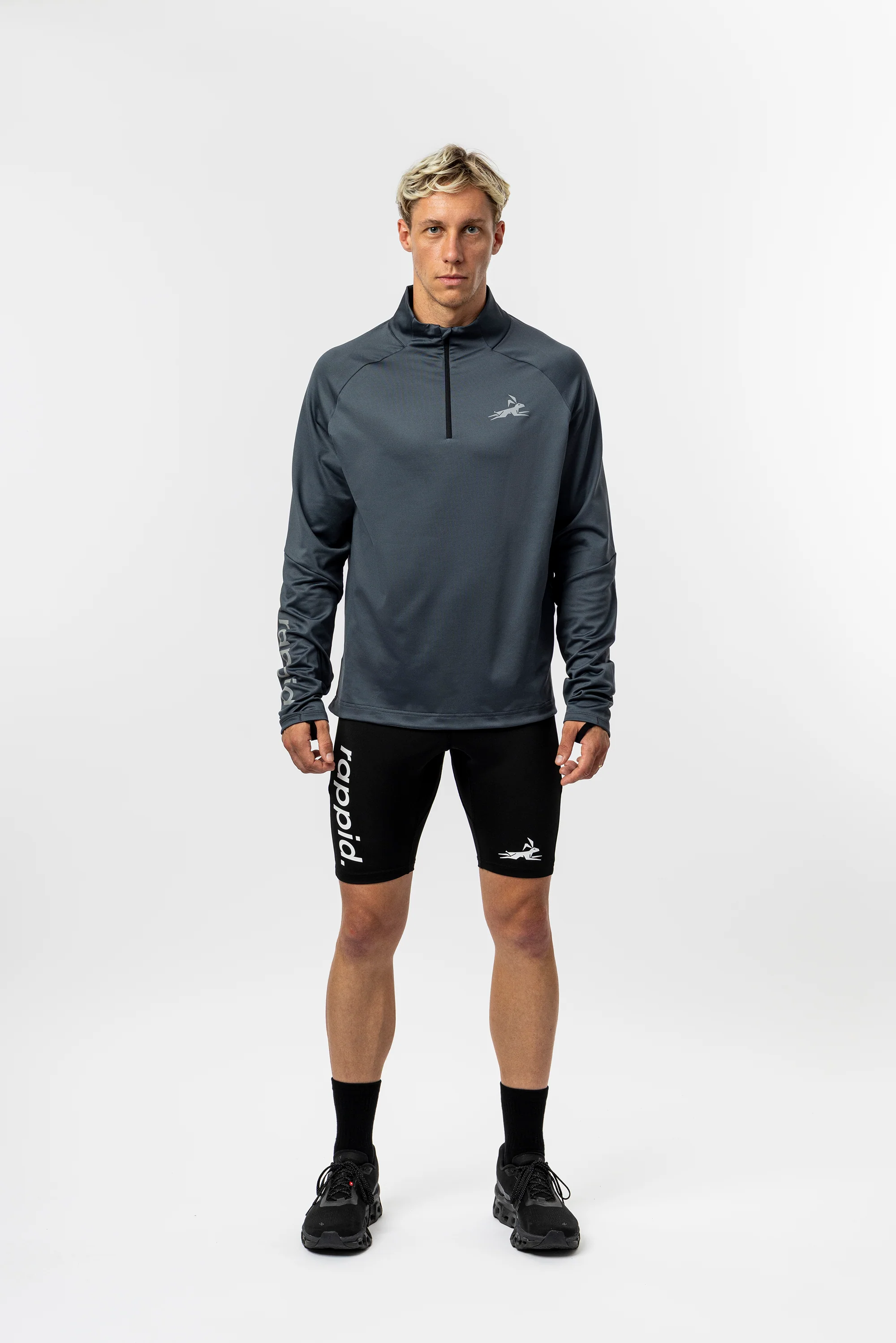 HALF ZIP GREY - Image 3