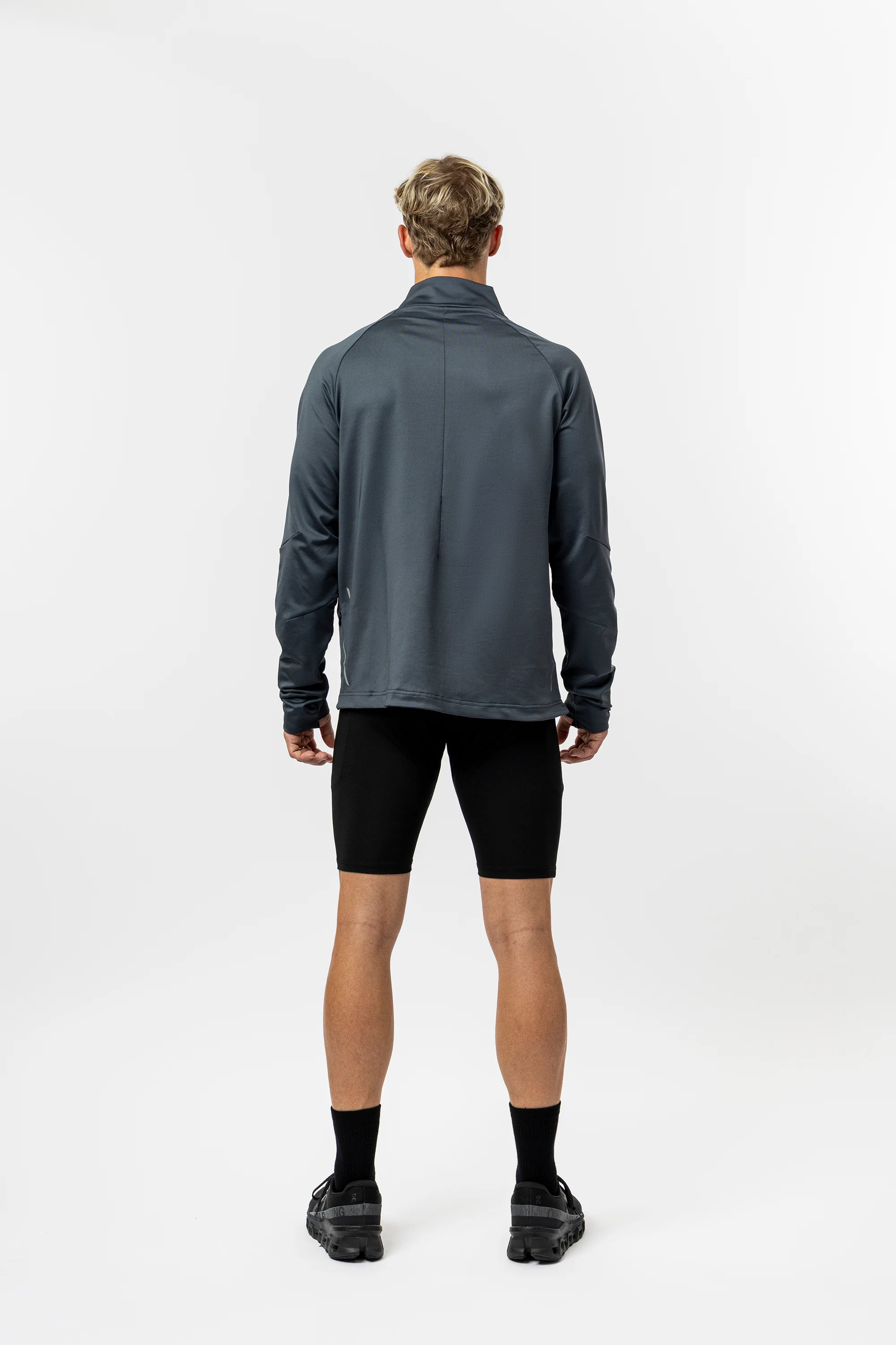 HALF ZIP GREY - Image 4