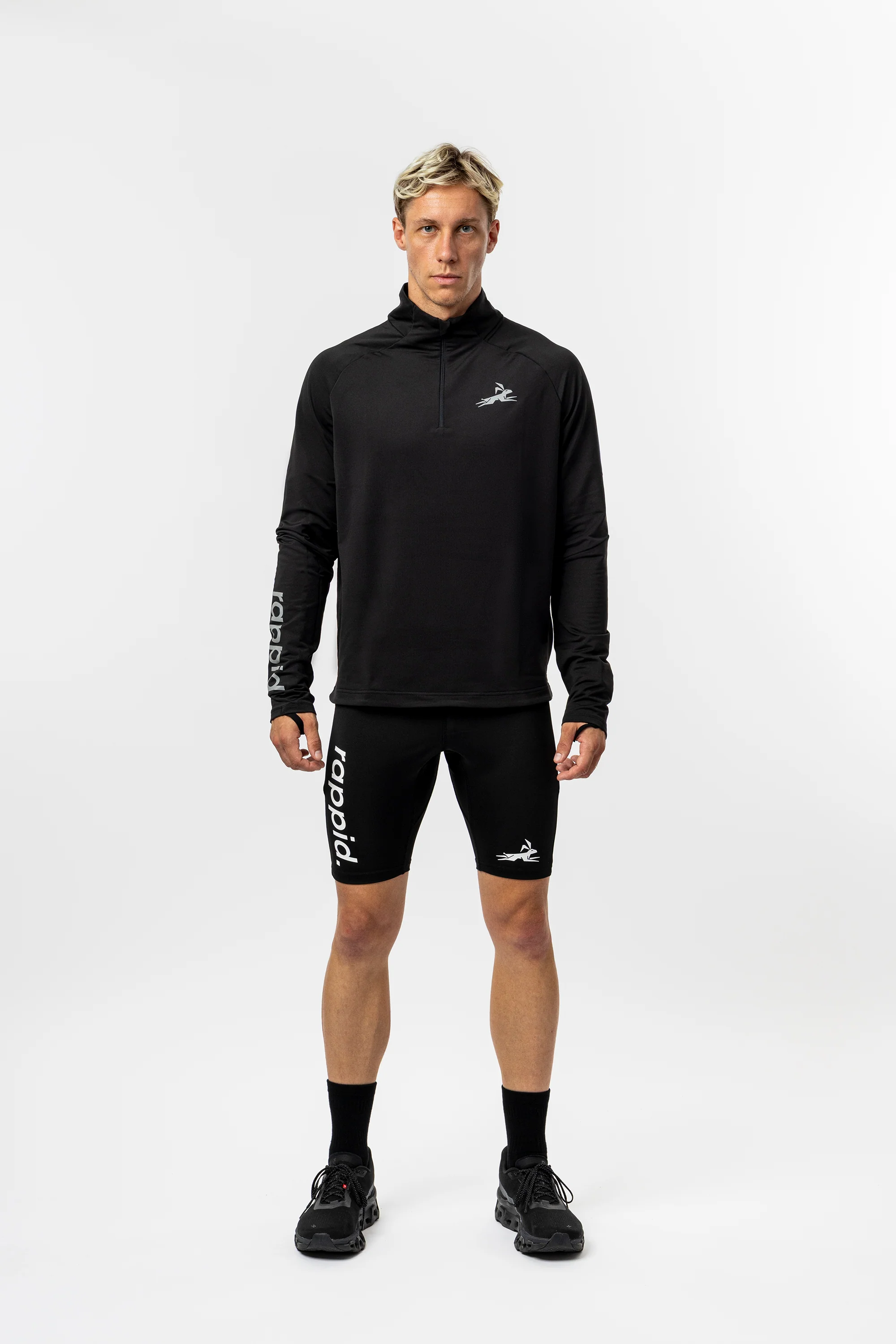 HALF ZIP BLACK - Image 3
